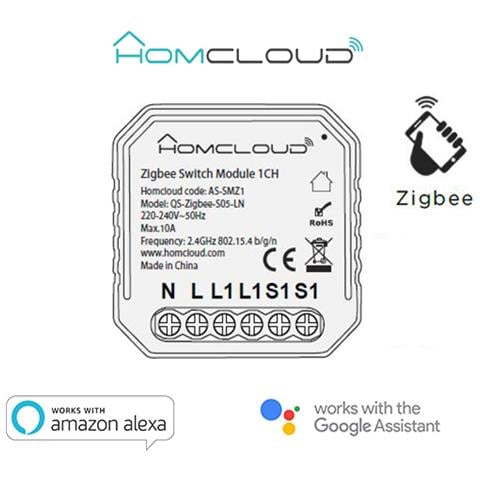 Modulo Interruttore Zigbee Intelligente Wi-fi Da Incasso As-smz1 - Foto 1